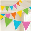 10M PLASTIC MULTI PASTEL PENNENT BANNER