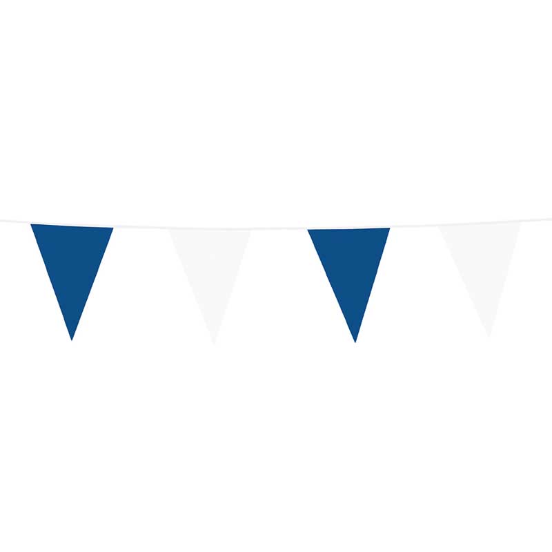 10m BLUE AND WHITE BUNTING