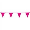 6m FUCHSIA CARDBOARD GLITTER BUNTING