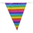 3.9m METALLIC RAINBOW BUNTING