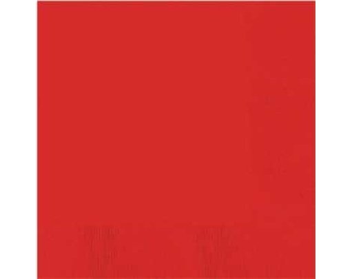 (20) 2PLY APPLE RED DINNER NAPKINS