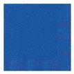 (20) 33CM 2PLY ROYAL BLUE L/NAPKINS