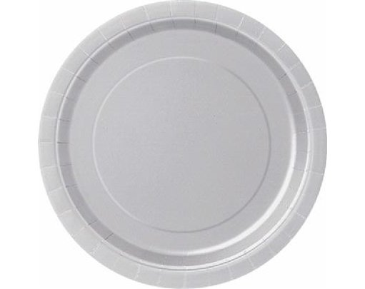 (16) 9IN SILVER PLATES