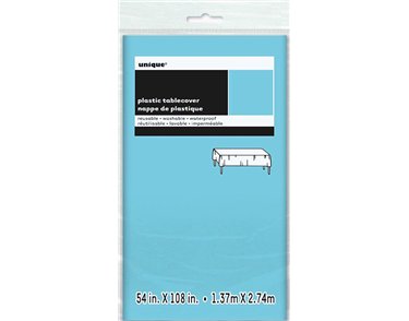 POWDER BLUE TABLECOVER (COMPACT PACKAGING)