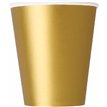 (14) 9OZ GOLD CUPS