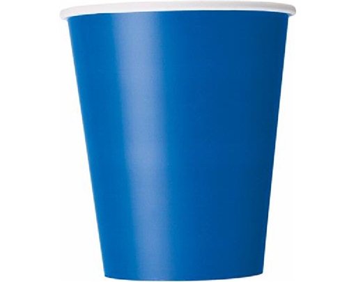 (14) 9OZ ROYAL BLUE CUPS