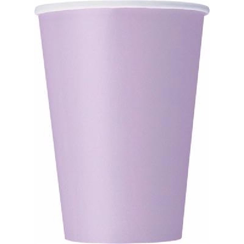 14PK 9oz LAVENDAR CUPS
