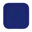 (16) 7IN TRUE NAVY BLUE SQUARE PLATES