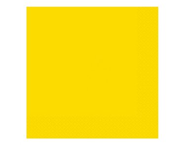 (20) 33CM NEON YELLOW L/NAPKINS