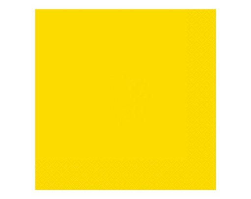 (20) 33CM NEON YELLOW L/NAPKINS