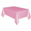 LOVELY PINK PLASTIC TABLE COVER (STANDARD PACKAGING)