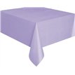 LAVENDER PLASTIC TABLECOVER (STANDARD PACKAGING)