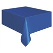 ROYAL BLUE PLASTIC TABLE COVER (STANDARD PACKAGING)