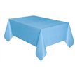 POWDER BLUE PLASTIC TABLE COVER (STANDARD PACKAGING)