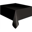 BLACK PLASTIC TABLECOVER (STANDARD PACKAGING)