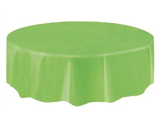 LIME GREEN ROUND TABLE COVER (STANDARD PACKAGING)