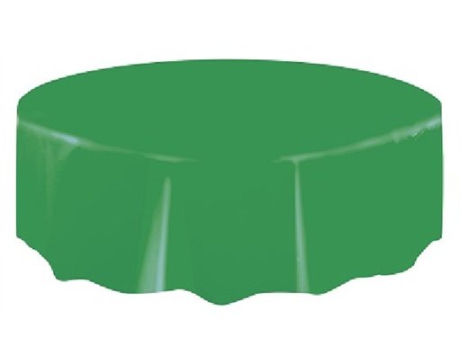EMERALD GREEN ROUND TABLE COVER (STANDARD PACKAGING)