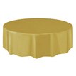 GOLD ROUND TABLE COVER (STANDARD PACKAGING)