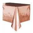 54X108IN FOIL ROSE GOLD TABLE COVER