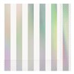 (16) IRIDESCENT STRIPES L/NAPKINS