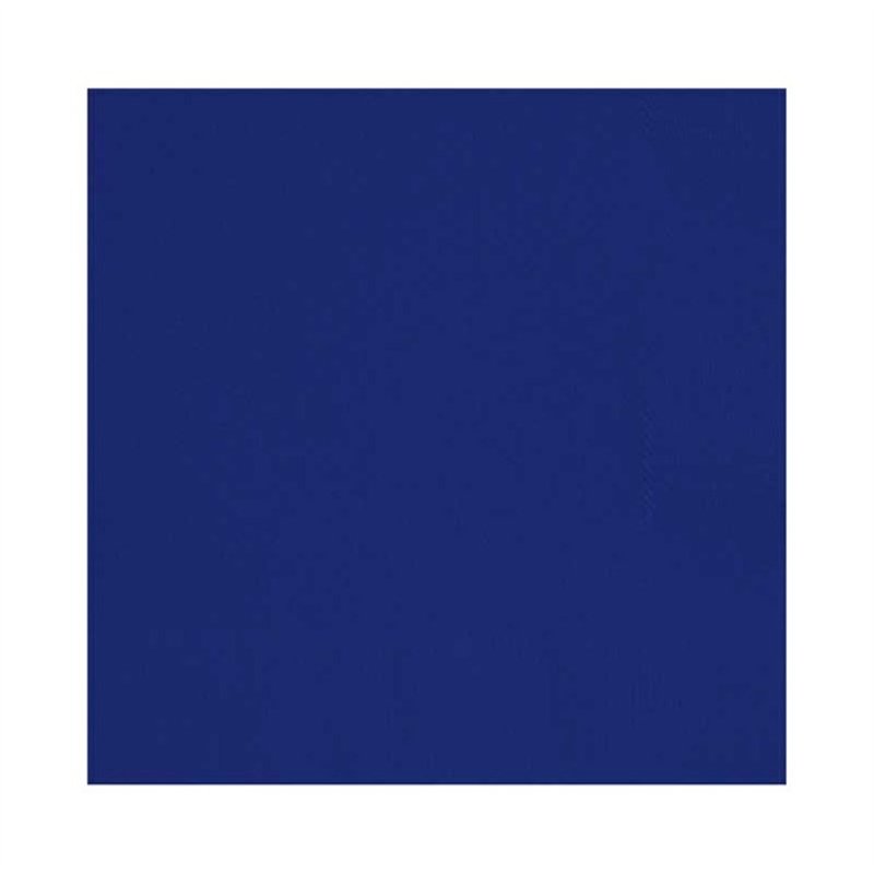 (20) 25cm NAVY BLUE BEVERAGE NAPKINS