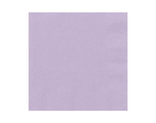 (20) 25cm LAVENDER BEVERAGE NAPKINS