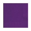 (20) 25cm DEEP PURPLE BEVERAGE NAPKINS