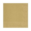 (20) 25cm GOLD BEVERAGE NAPKINS