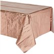 METALLIC ROSE GOLD TABLECOVER