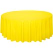 84in NEON YELLOW ROUND TABLECOVER
