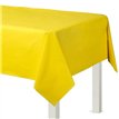 1.37m x 2.74m SUNSHINE YELLOW PLASTIC TABLE COVER