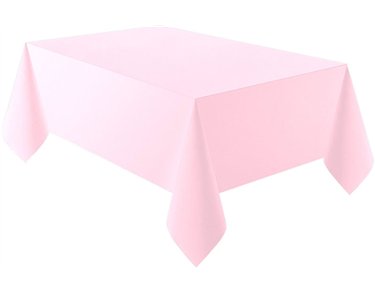 MARSHMALLOW PINK PAPER TABLECOVER