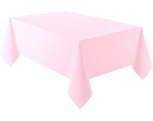 MARSHMALLOW PINK PAPER TABLECOVER