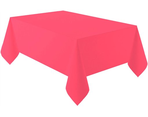 FIESTA RED PAPER TABLECOVER
