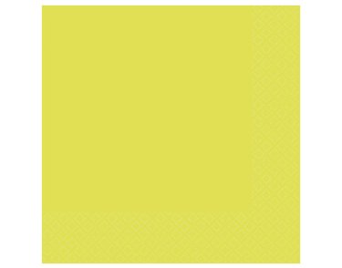 20PK 3PLY LIME CORDIAL GREEN  LUNCH NAPKINS