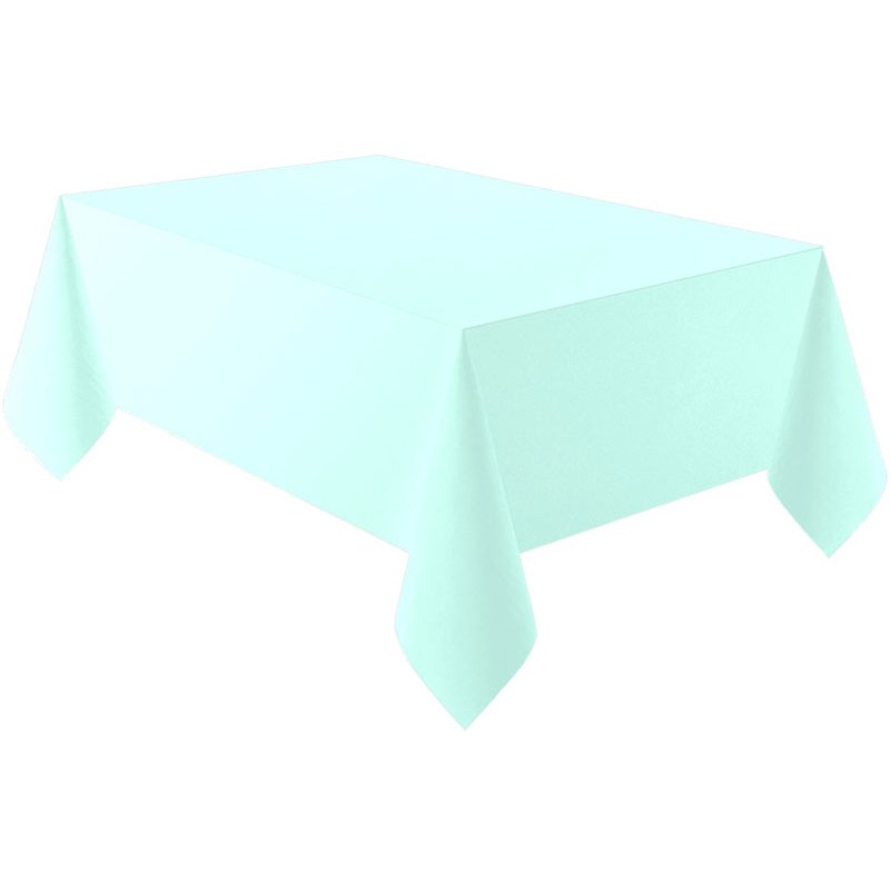 SEAFOAM BLUE PAPER TABLECOVER