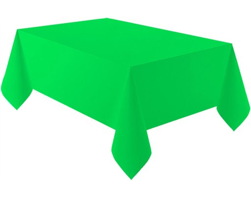 EVERGREEN PLASTIC TABLECOVER