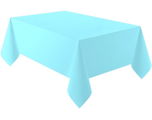 FORGET-ME-NOT BLUE PAPER TABLECOVER