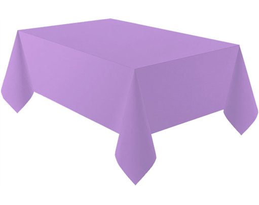 GRAPE PURPLE PLASTIC TABLECOVER