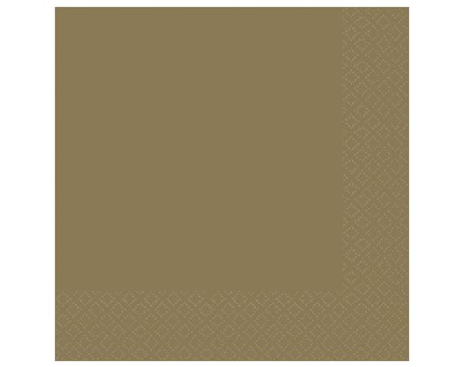 20PK CREME BRULEE GOLD  LUNCH NAPKINS