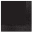 20PK CHARCOAL  BLACK LUNCH NAPKINS