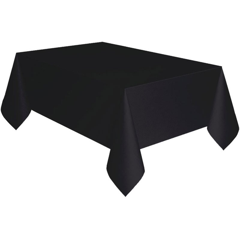 CHARCOAL BLACK PAPER TABLECOVER