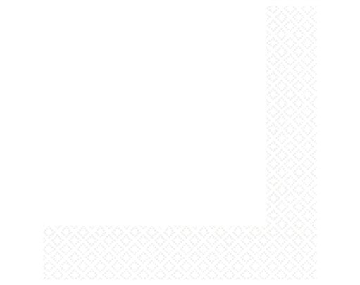 20PK COCONUT WHITE LUNCH NAPKINS