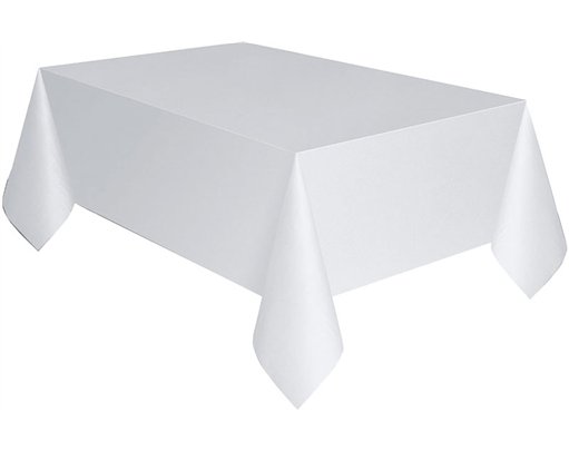 COCONUT  WHITE PAPER TABLECOVER