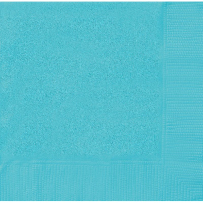 50PK TERRIFIC TEAL LUN NAPKINS