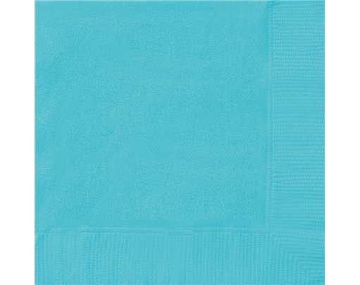 50PK TERRIFIC TEAL LUN NAPKINS