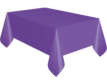 54x108in NEON PURPLE TABLECOVER