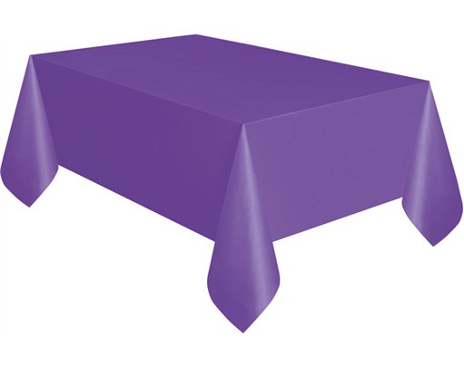 54x108in NEON PURPLE TABLECOVER
