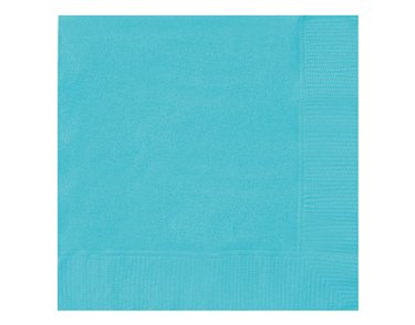 20PK TERRIFIC TEAL BEVERAGE NAPKINS
