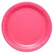 8PK 23cm BUBBLEGUM PINK PAPER PLATES